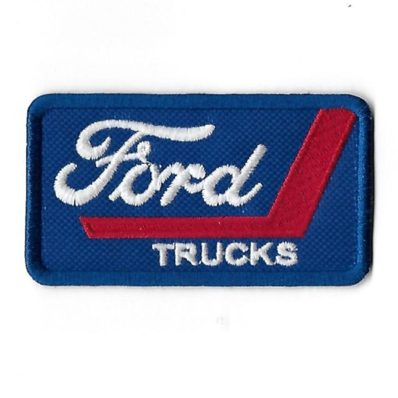 3470 Badge à coudre - Patch écusson brodé 82mmX46mm FORD TRUCKS