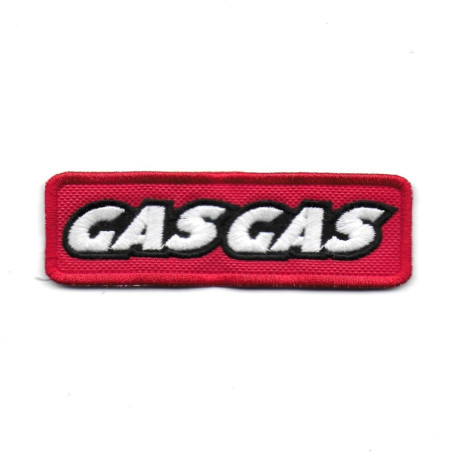 3471 Embroidered Badge - Patch Sew On 101mmX31mm GAS GAS