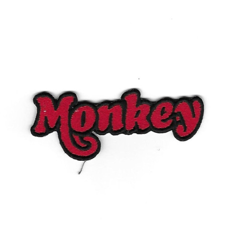 3486 Badge - Parche bordado de coser 91mmX34mm HONDA MONKEY MINI TRAIL