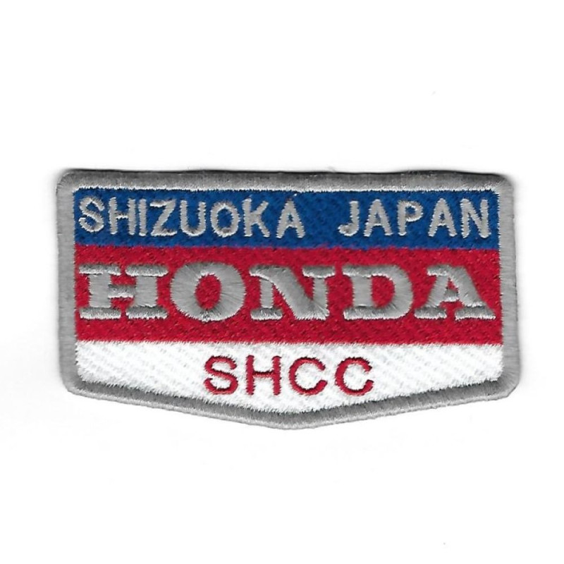 3488 Embroidered Badge - Patch Sew On 88mmX49mm HONDA SHIZUOKA JAPAN SHCC