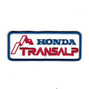 3490 Badge à coudre - Patch écusson brodé 100mmX40mm HONDA TRANSALP