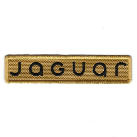3498 Badge à coudre - Patch écusson brodé 126mmX28mm JAGUAR 2024