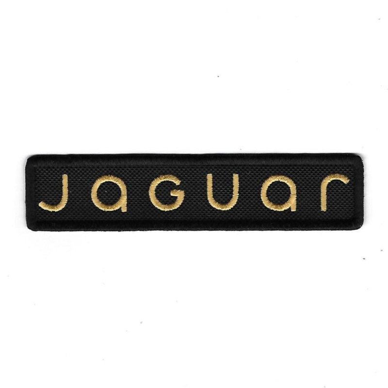 3499 Badge - Parche bordado de coser 126mmX28mm JAGUAR 2024