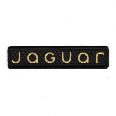 3499 Badge - Parche bordado de coser 126mmX28mm JAGUAR 2024