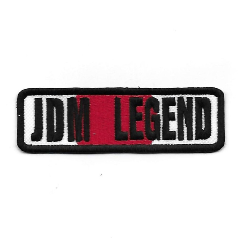 3502 Patch - badge emblema bordado para coser 100mmX30mm JDM LEGEND Japanese Domestik Market