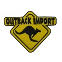 Embroidered patch 20x15 Outback Import