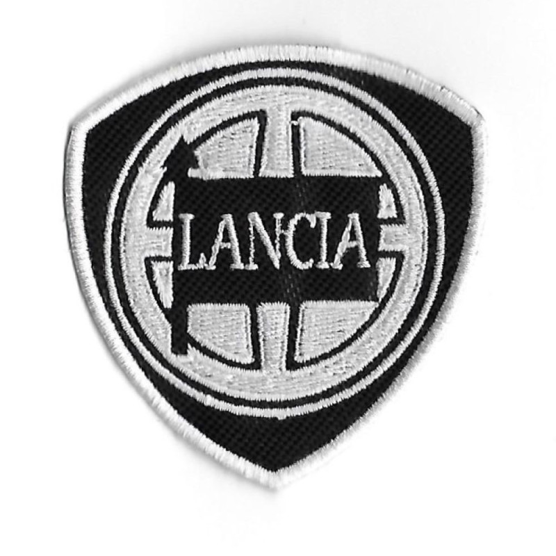 2443 Patch - badge emblema bordado para coser 73mmX71mm LANCIA