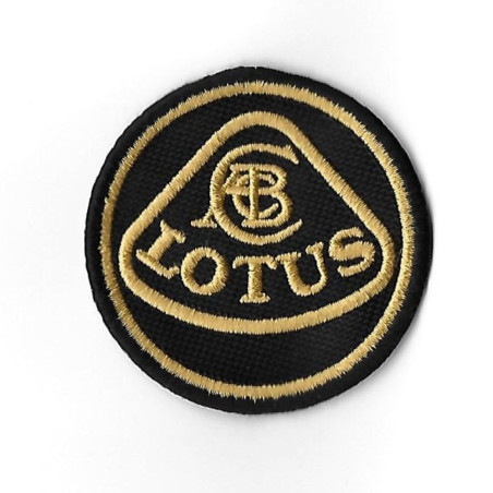 3520 Embroidered  patch 60mmX60mm LOTUS - JPS - JOHN PLAYER SPECIAL