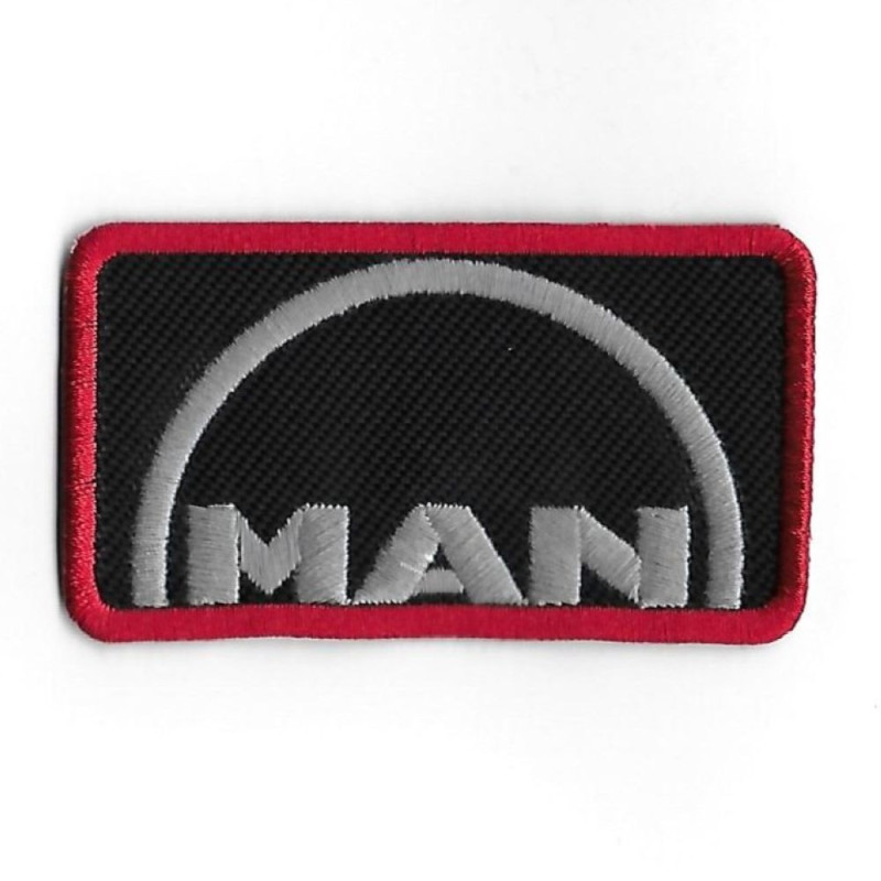 3523 Embroidered Badge - Patch Sew On 90mmX52mm MAN TRUCKS