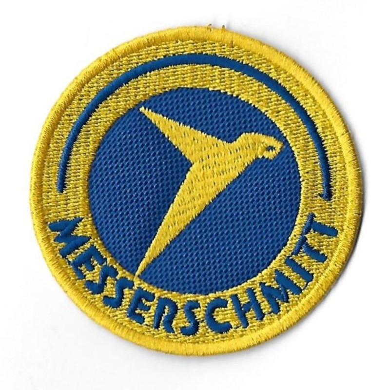 3538 Patch - badge emblema bordado para coser 70mmX70mm MESSERSCHMITT