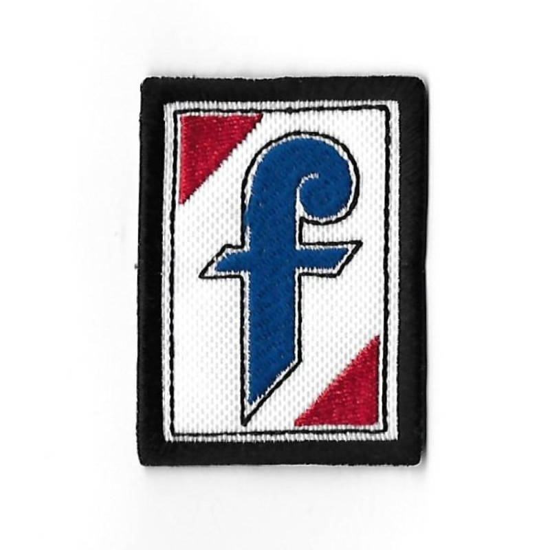 3546 Patch - badge emblema bordado para coser 64mmX46mm PININFARINA