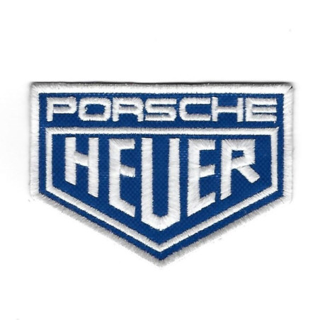 3557 Badge - Parche bordado de coser 88mmX62mm PORSCHE HEUER