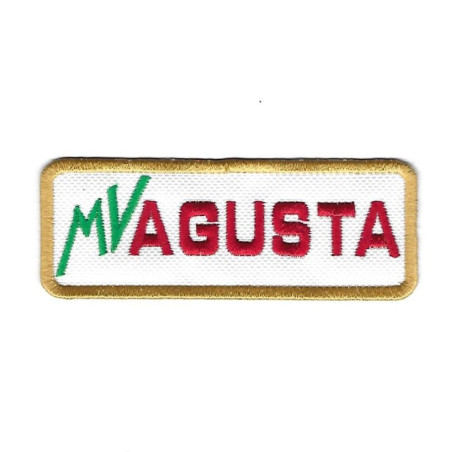 3560 Patch - badge emblema bordado para coser 97mmX35mm MV AGUSTA