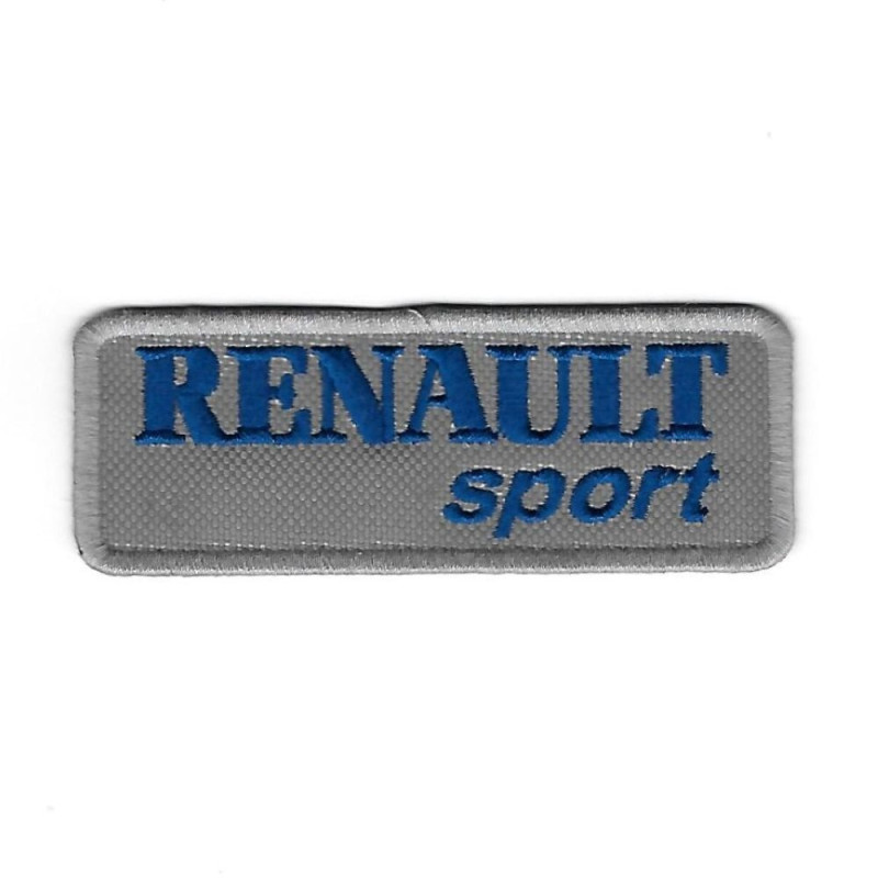 3562 Badge à coudre - Patch écusson brodé 97mmX35mm RENAULT SPORT