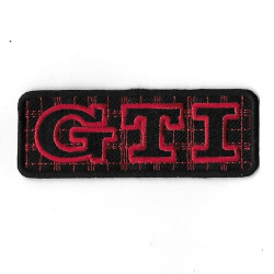 3404 Badge - Parche bordado de coser 97mmX35mm GTI VW GOLF volkswagen