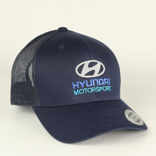 2856 GORRA HYUNDAI MOTORSPORT RETRO TRUCKER 6 PANELES ADULTO yupoong classics