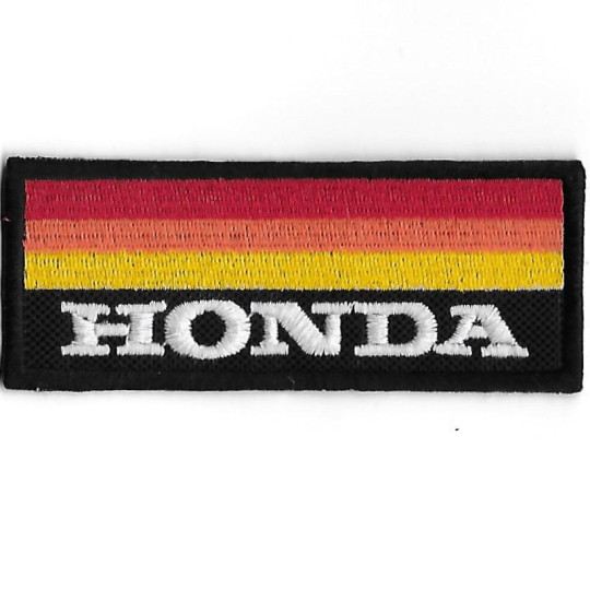 3571 Embroidered Badge - Patch Sew On 100mmX40mm HONDA