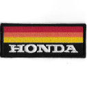 3571 Badge à coudre - Patch écusson brodé 100mmX40mm HONDA