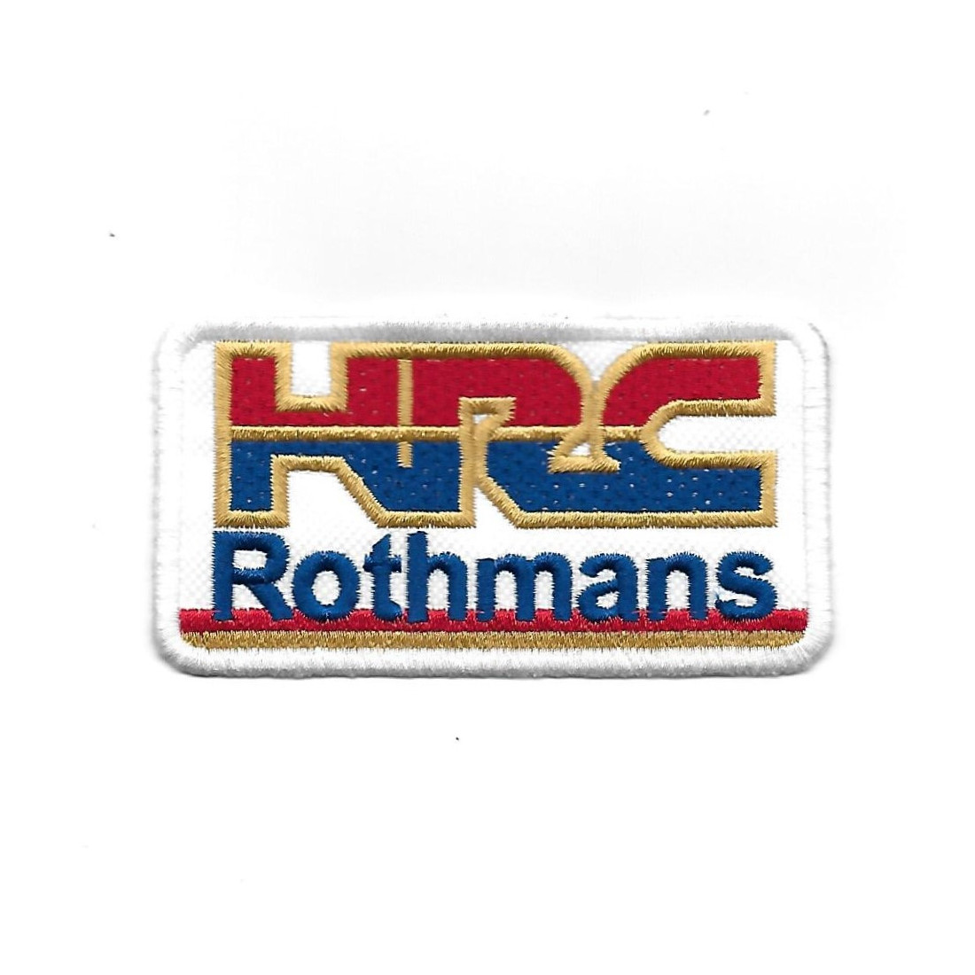 3573 Badge à coudre - Patch écusson brodé 96mmX51mm HONDA ROTHMANS HRC ...