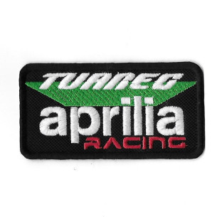 3579 Patch - badge emblema bordado para coser 96mmX51mm APRILIA RACING TUAREG