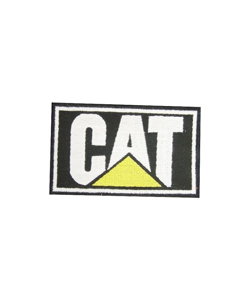 Patch écusson brodé 10x6 CAT CATERPILLAR
