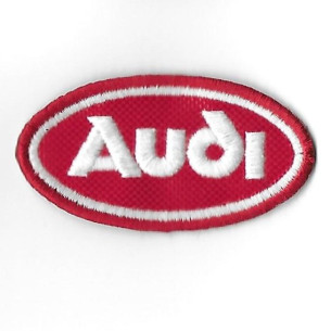 3582 Badge - Parche bordado de coser 64mmX34mm AUDI