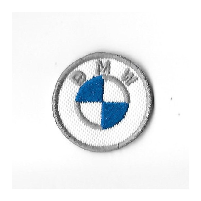 3587 Embroidered Badge - Patch Sew On 41mmX41mm BMW 2020
