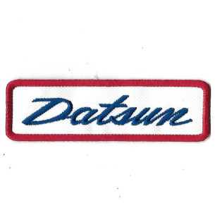 3598 Badge à coudre - Patch écusson brodé 100mmX30mm DATSUN