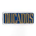3600 Badge à coudre - Patch écusson brodé 100mmX40mm DUCADOS