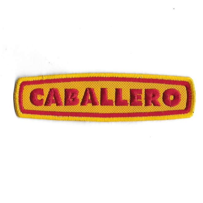 3603 Embroidered Badge - Patch Sew On 117mmX32mm  FANTIC CABALLERO