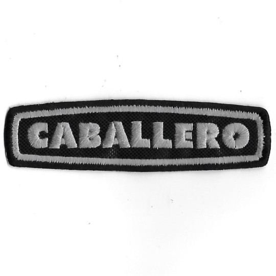 3604 Badge à coudre - Patch écusson brodé 117mmX32mm FANTIC CABALLERO