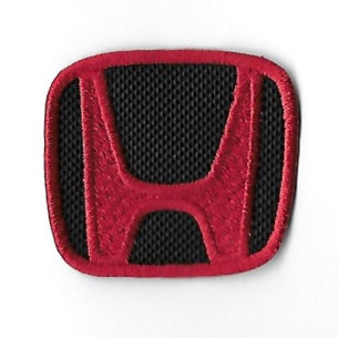 3612 Badge à coudre - Patch écusson brodé  45mmX41mm HONDA
