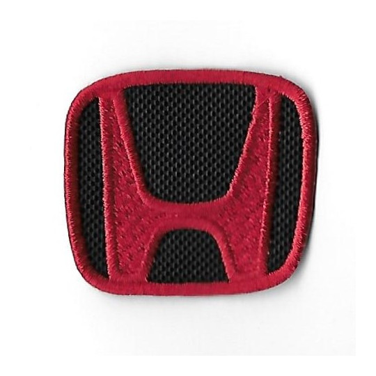 3612 Embroidered Badge - Patch Sew On 45mmX41mm HONDA