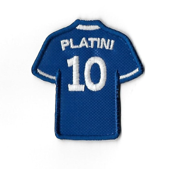 3622 Patch - badge emblema bordado para coser 65mmX60mm  nº10 PLATINI frança