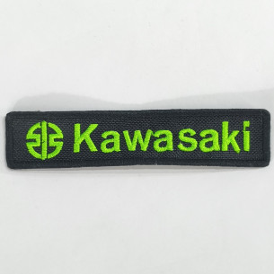 3629 Badge - Parche bordado de coser 126mmX28mm KAWASAKI