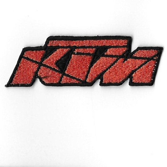 3631 Badge à coudre - Patch écusson brodé 95mmX32mm KTM