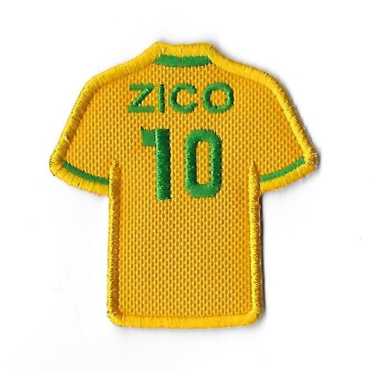 3636 Badge - Parche bordado de coser  65mmX60mm nº10 ZICO BRAZIL