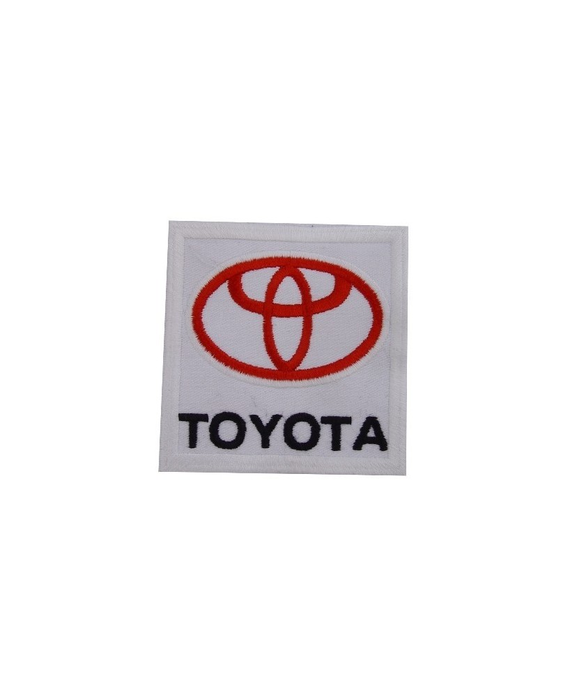 Embroidered patch 7x7 Toyota