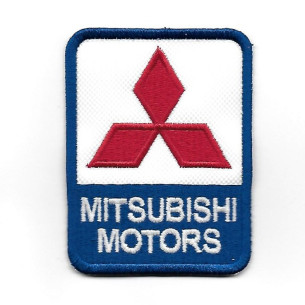 3651 Patch - badge emblema bordado para coser 80mmX61mm MITSUBISHI MOTORS