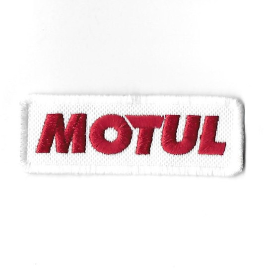 3660 Patch - badge emblema bordado para coser 82mmX29mm MOTUL