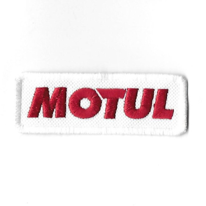 3660 Embroidered Badge - Patch Sew On 82mmX29mm MOTUL