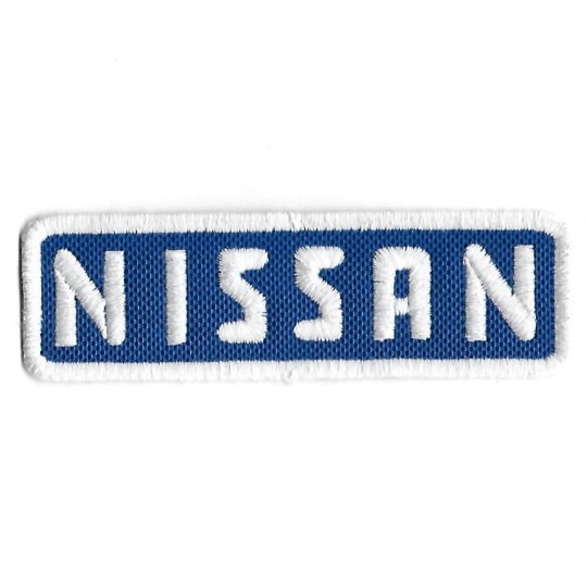 3666 Embroidered Badge - Patch Sew On  100mmX30mm NISSAN