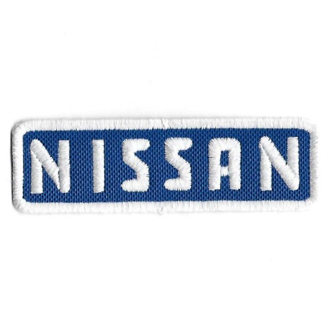 3666 Badge à coudre - Patch écusson brodé 100mmX30mm NISSAN