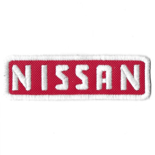 3667 Badge à coudre - Patch écusson brodé 100mmX30mm NISSAN