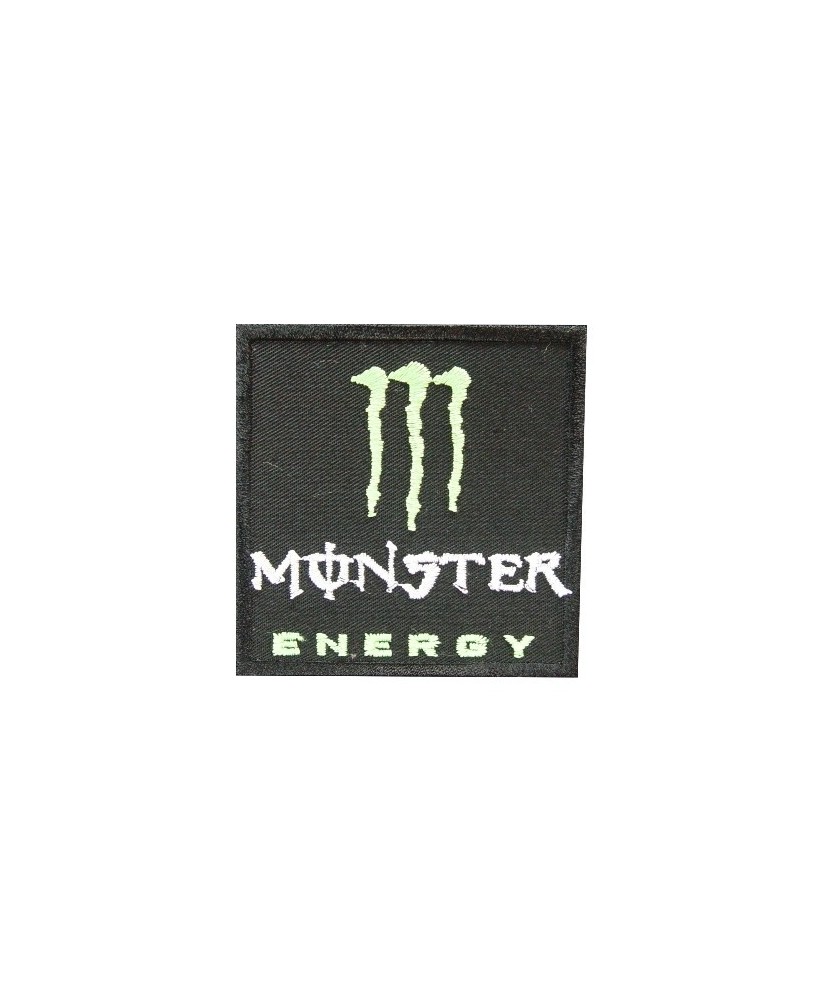 Patch emblema bordado 7x7 Monster Energy