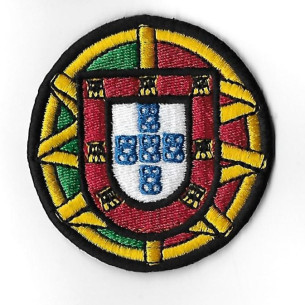 3685 Badge - Parche bordado de coser 70mmx70mm PORTUGAL