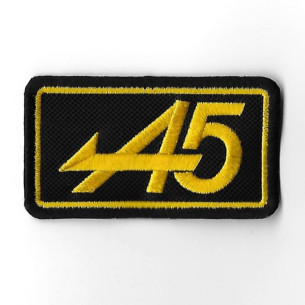 3688 Patch - badge emblema bordado para coser 82mmX46mm RENAULT ALPINE A5