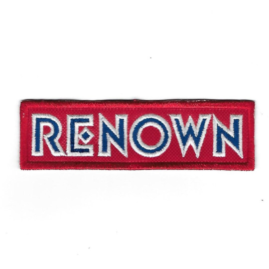 3695 Patch - badge emblema bordado para coser 113mmX33mm RENOWN  - MAZDA 787B 24H LE MANS