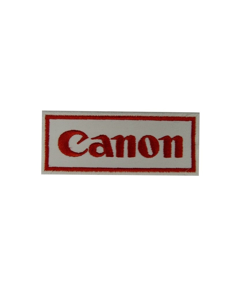 Embroidered patch 10x4 CANON