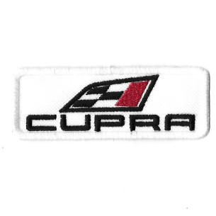 3709 Badge - Parche bordado de coser 97mmX35mm SEAT CUPRA